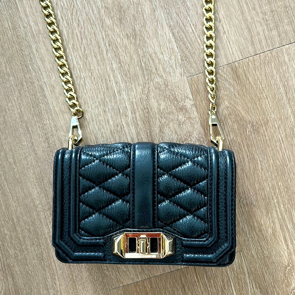 Rebecca Minkoff Love Mini Quilted Crossbody Purse